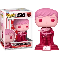 Star Wars: The Mandalorian - Luke Skywalker with Grogu Valentine's Day Pop! Vinyl Figure