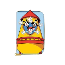 Animaniacs - WB Tower 4” Faux Leather Zip-Around Wallet