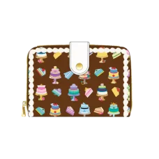 Disney Princess - Cakes 4” Faux Leather Zip-Around Wallet