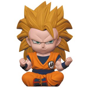 Dragon Ball Z Son Goku Super Saiyan 3 money box figure 15cm