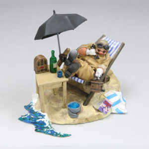 Porco Rosso - Porco in his Hideout model kit