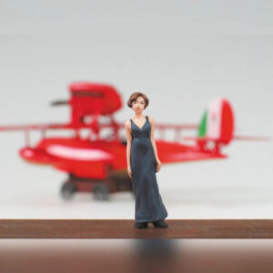 Porco Rosso Savoia S.21F ver.2 Seaplane model kit + Gina figure