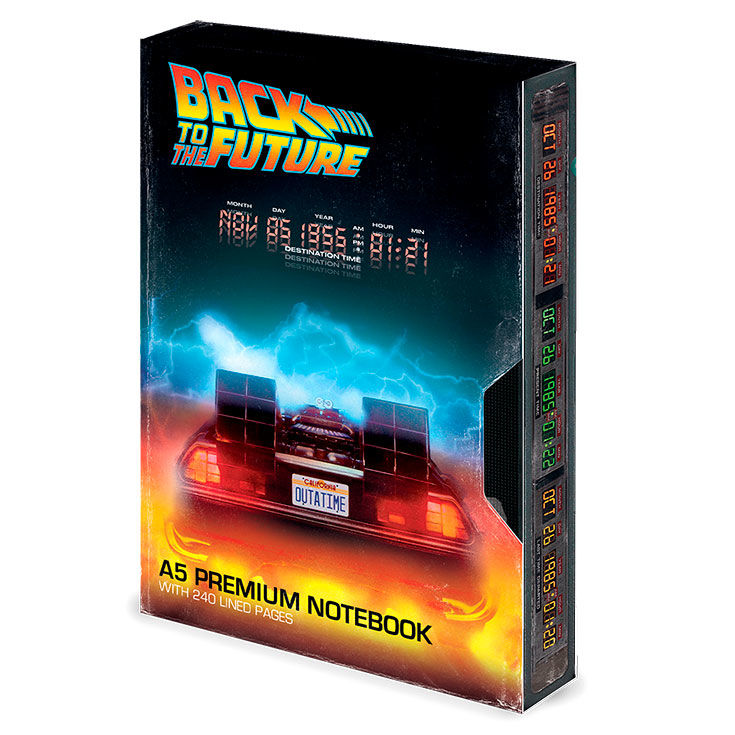 Back to the Future VHS premium A5 notebook - Image 2