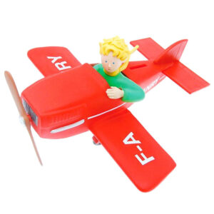 The Little Prince In His Plane Bust Bank figure