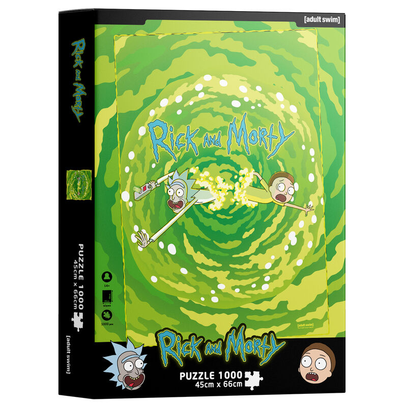 Rick and Morty Portal puzzle 1000pcs - Image 2