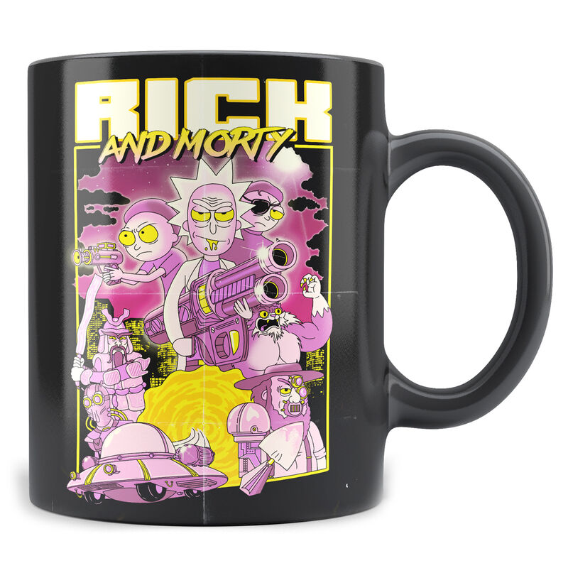 Rick and Morty Retro Poster mug - Image 2