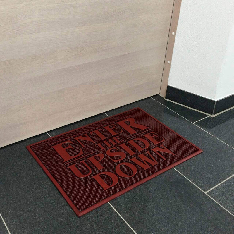 Stranger Things Enter the Upside Down doormat