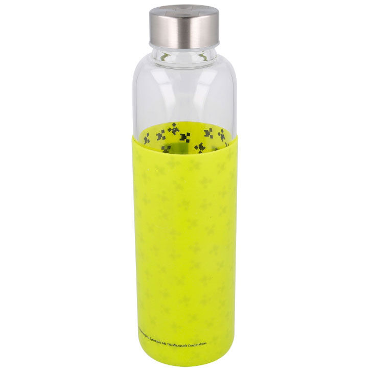 Minecraft silicone cover glass bottle 585ml - Image 2