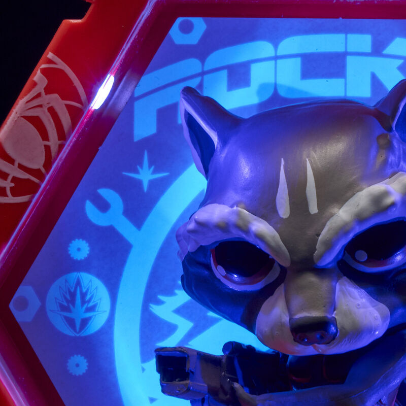WOW! POD Marvel Rocket Raccoon led figure - Image 5