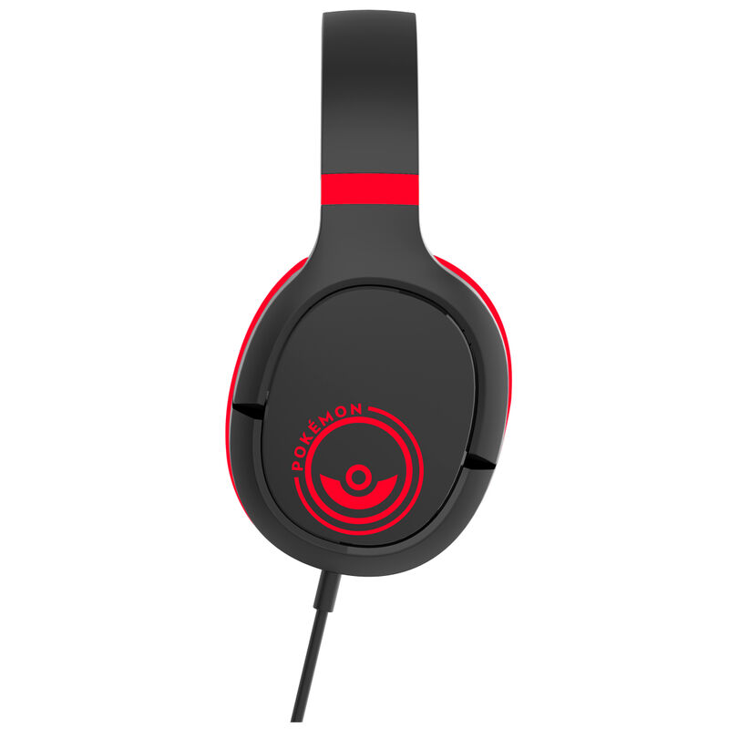 Pokemon Pokeball Black and Red gaming headphones - Image 3