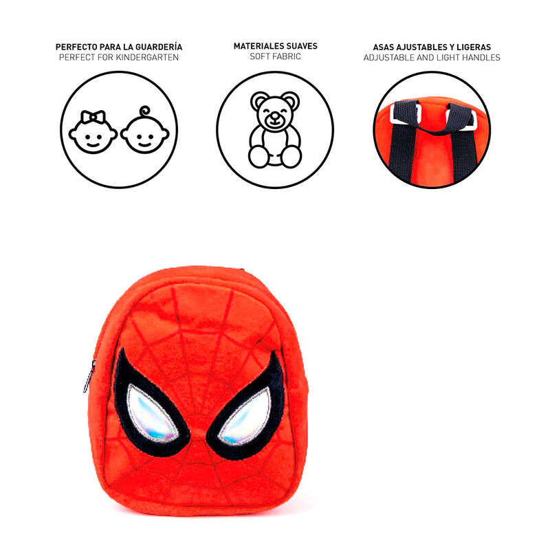 Marvel Spiderman plush backpack 22cm - Image 4