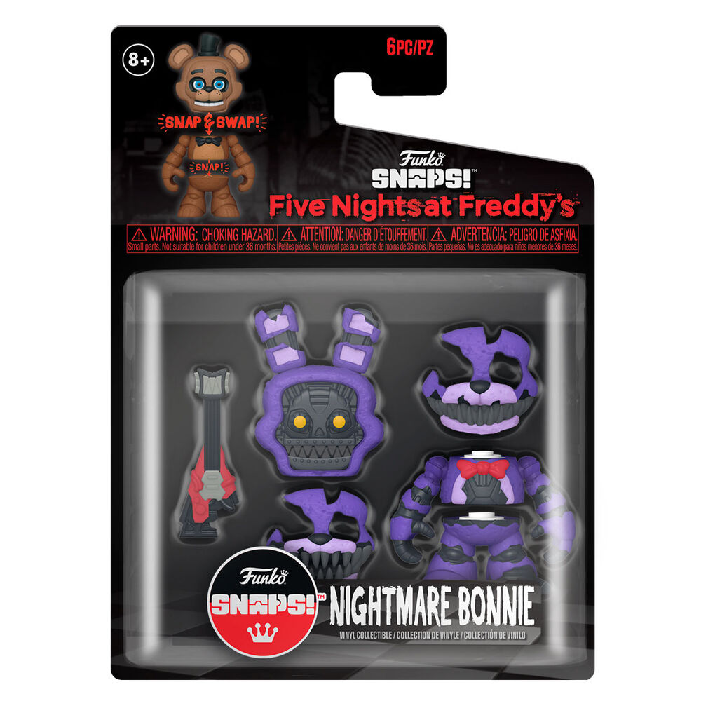 Snaps! figure Five Nights at Freddys Nightmare Bonnie - Image 2