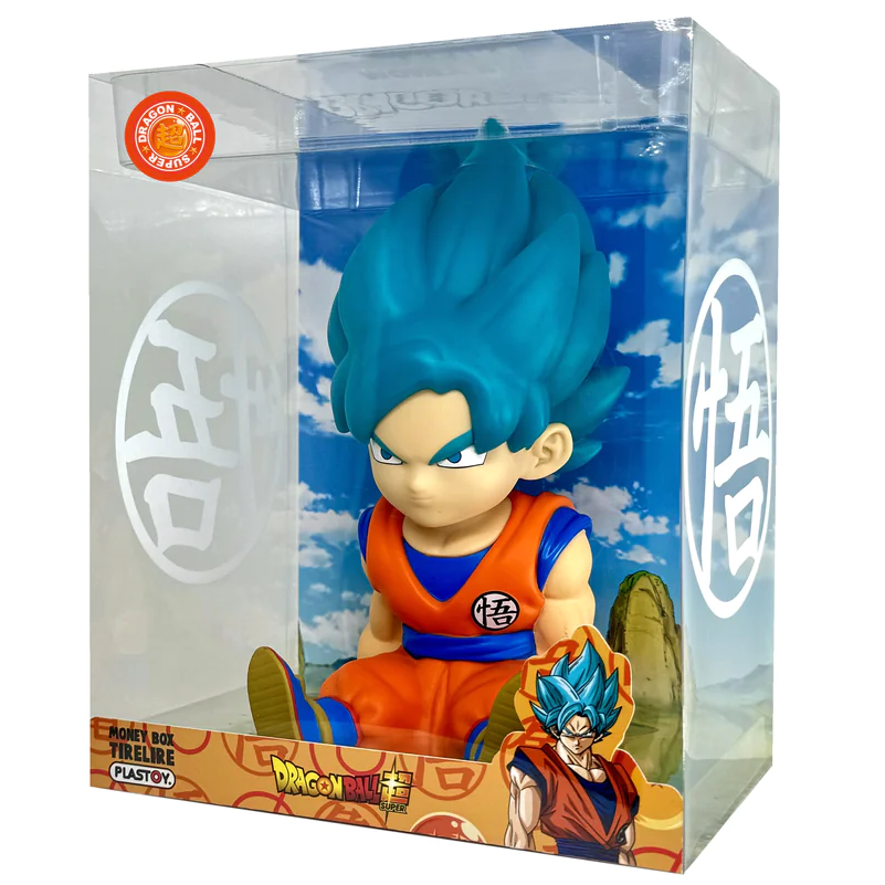Dragon Ball Super Son Goku Super Saiyan Blue Money box figure 15cm - Image 2