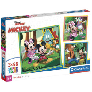Disney Mickey puzzle 3x48pcs