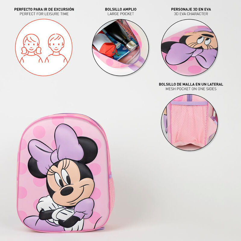 Disney Minnie 3D backpack 31cm - Image 4