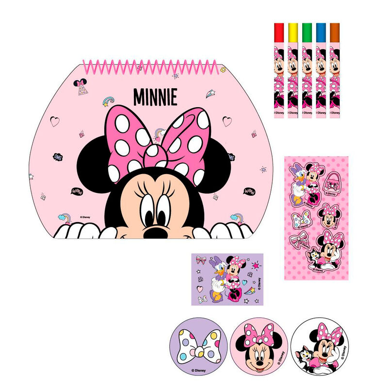 Disney Minnie colouring stationery case - Image 2