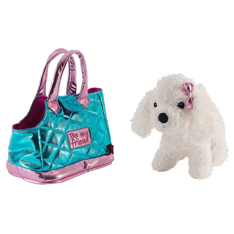 Han bag + plush blue Didi dog 28cm - Image 3