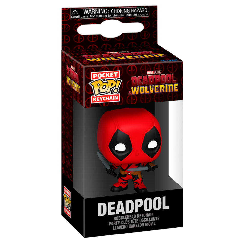 Pocket POP Keychain Marvel Deadpool & Wolverine Deadpool - Image 2