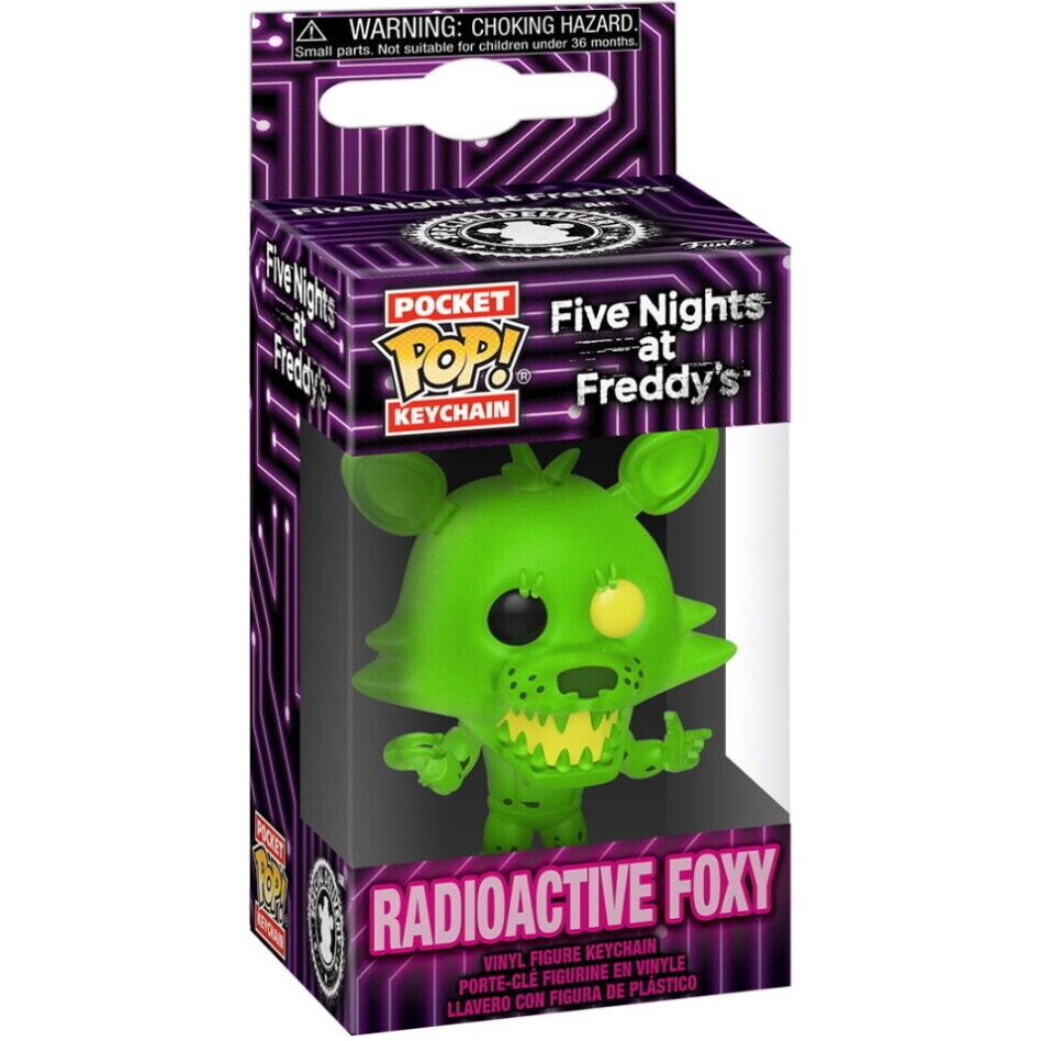 Pocket POP Keychain Five Nights at Freddys Radioactive Foxy - Image 2