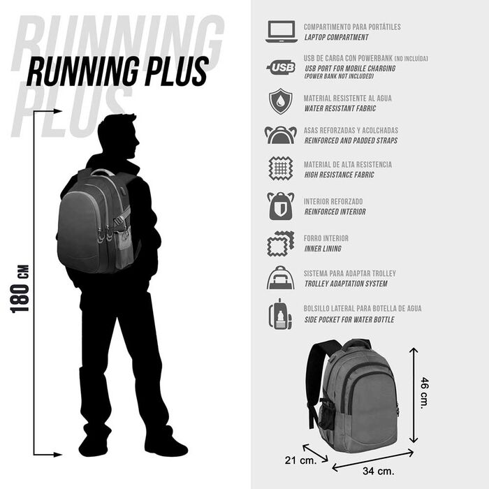 PRO DG Eye Running backpack 46cm - Image 5