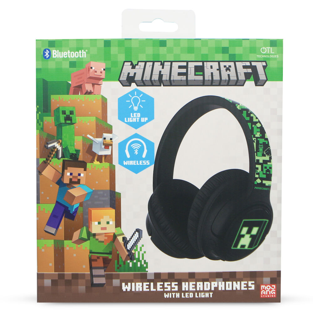 Minecraft wireless LED headphones - Image 2