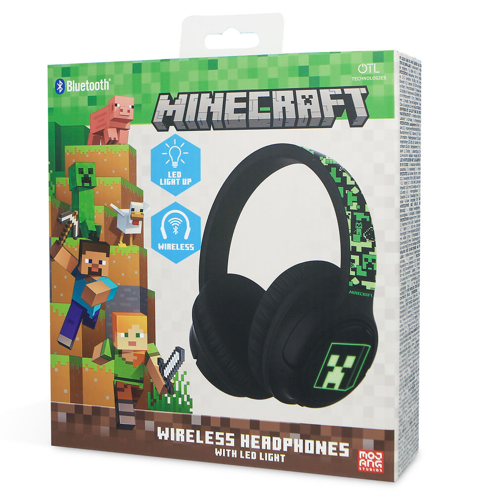Minecraft wireless LED headphones - Image 3