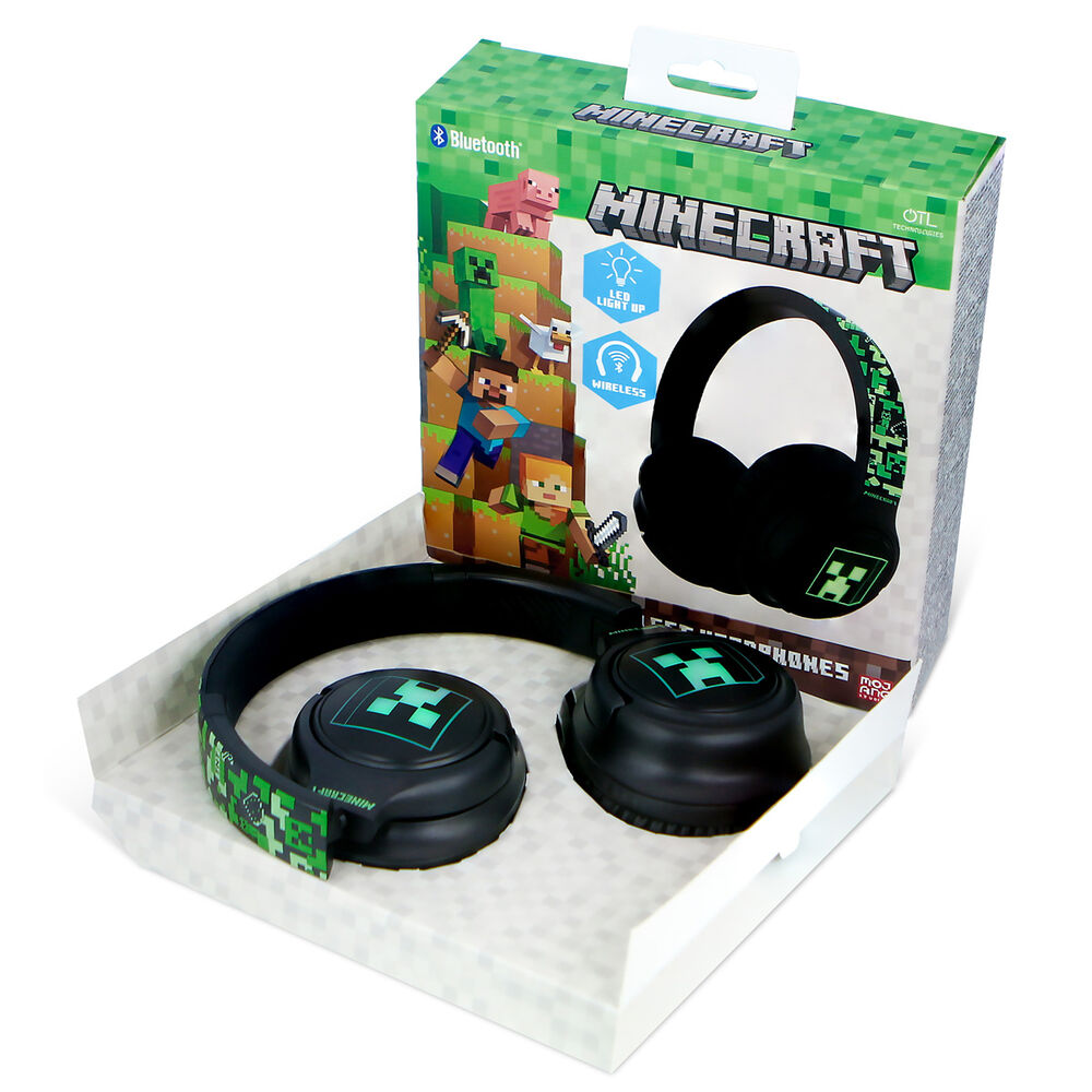 Minecraft wireless LED headphones - Image 4