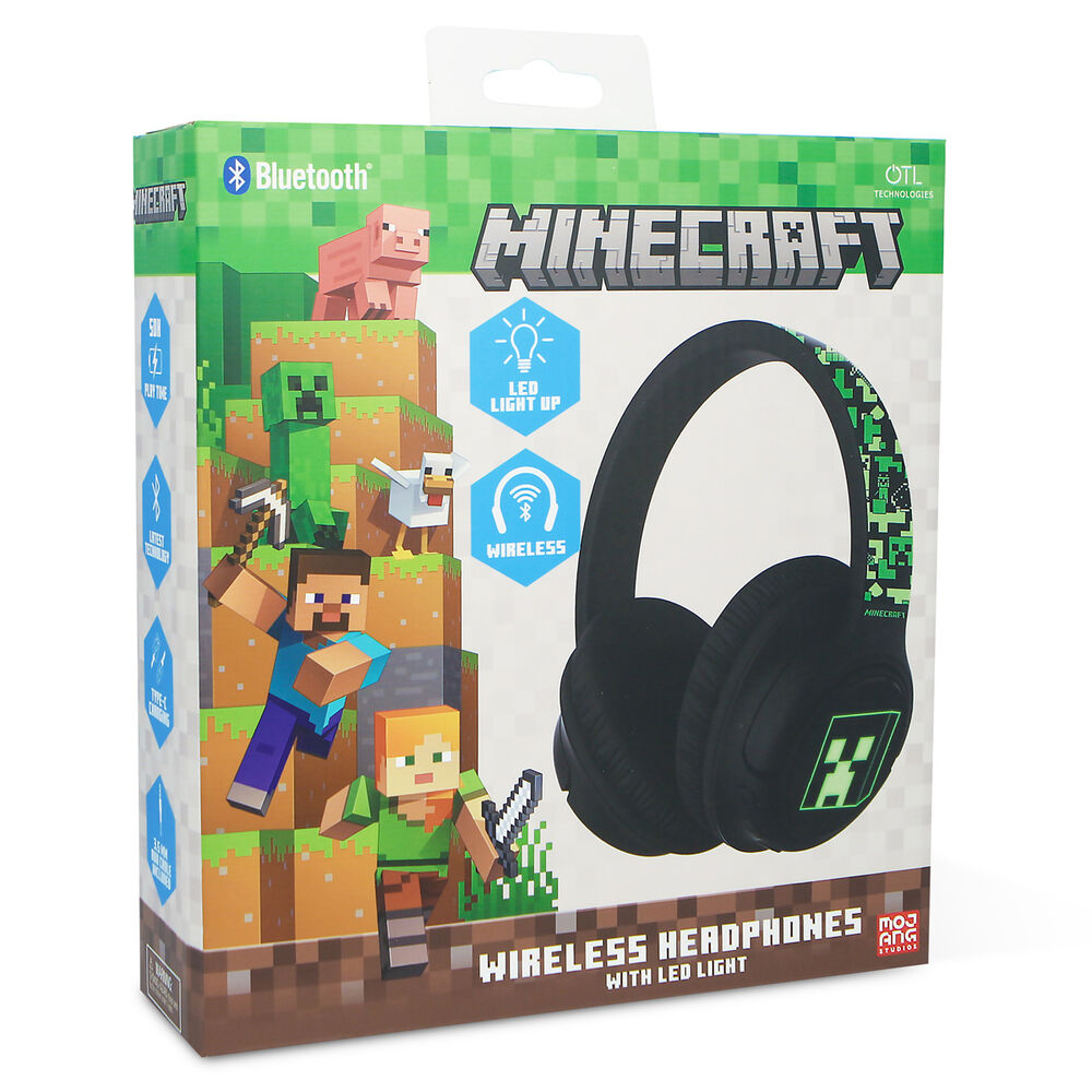 Minecraft wireless LED headphones - Image 9