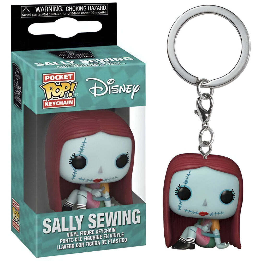 Pocket POP Keychain Disney Nightmare Before Christmas Sally Sewing - Image 2