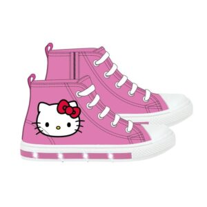 Hello Kitty lights canvas slipper
