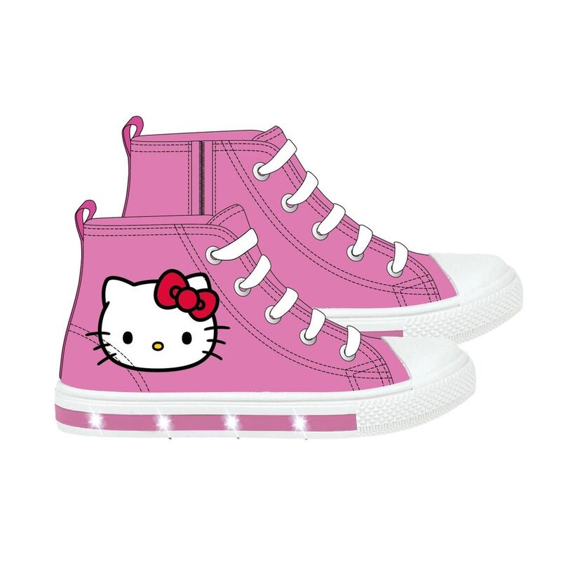 Hello Kitty lights canvas slipper