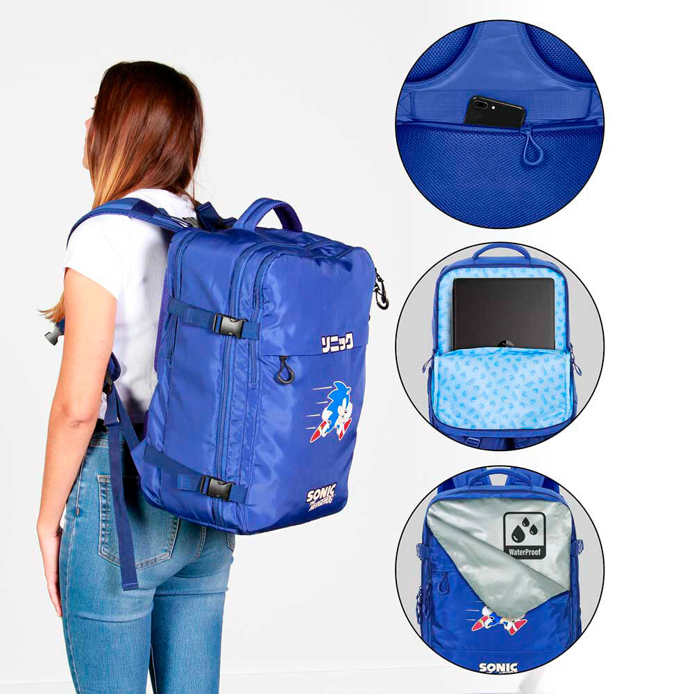 Sonic the Hedgehog backpack 40cm - Image 3