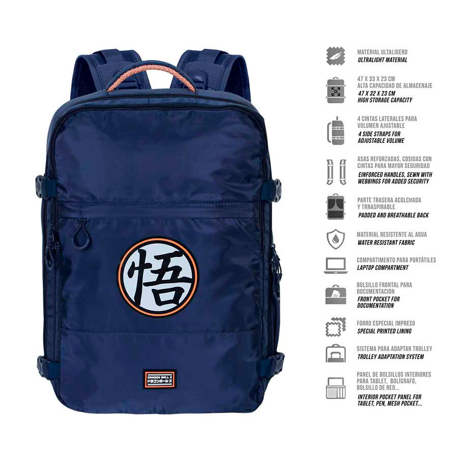 Dragon Ball Symbol backpack 49cm - Image 4