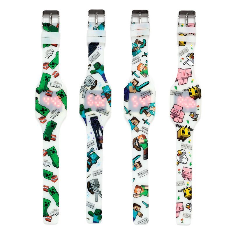Minecraft silicone digital watch assorted - Image 5
