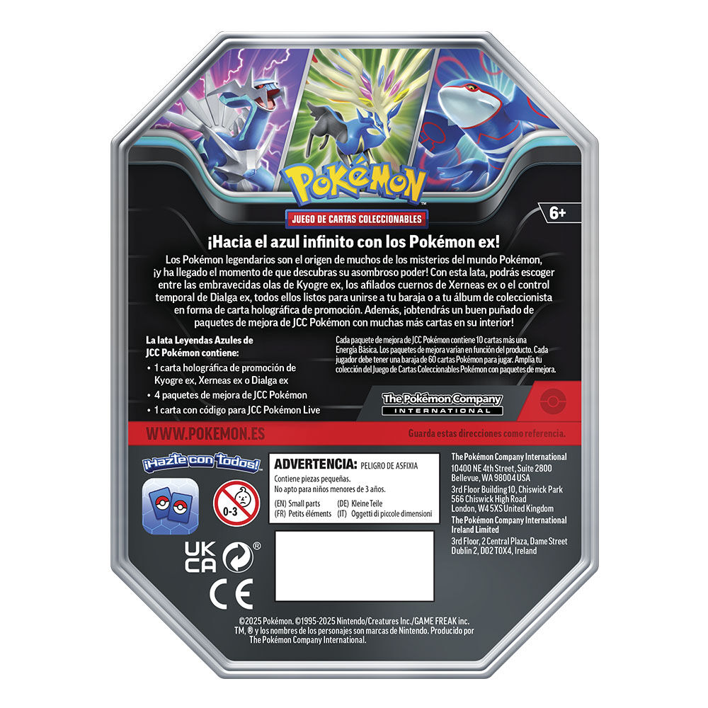 Spanish Pokemon assorted Collectible card game tin - Image 5