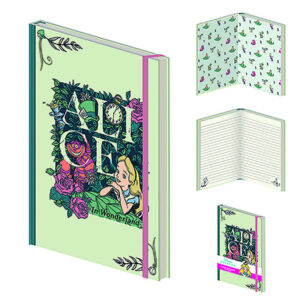 Disney Alice in Wonderland Premium A5 notebook