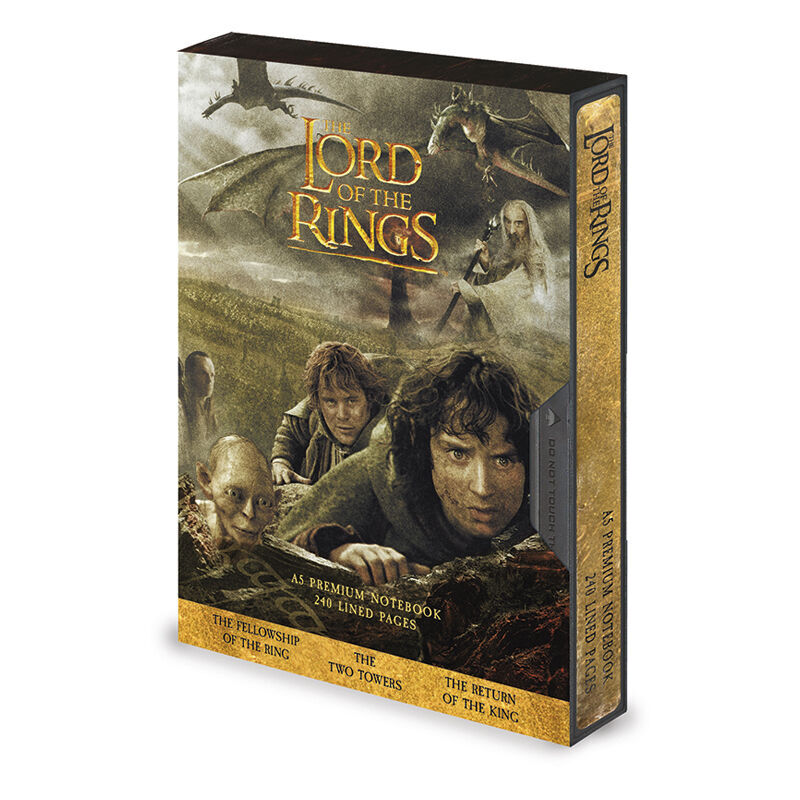 The Lord of the Rings VHS A5 premium notebook - Image 2