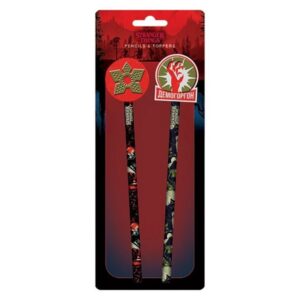 Stranger Things Demogorgons pack 2 eraser pencils