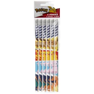 Pokemon set 6 pencils