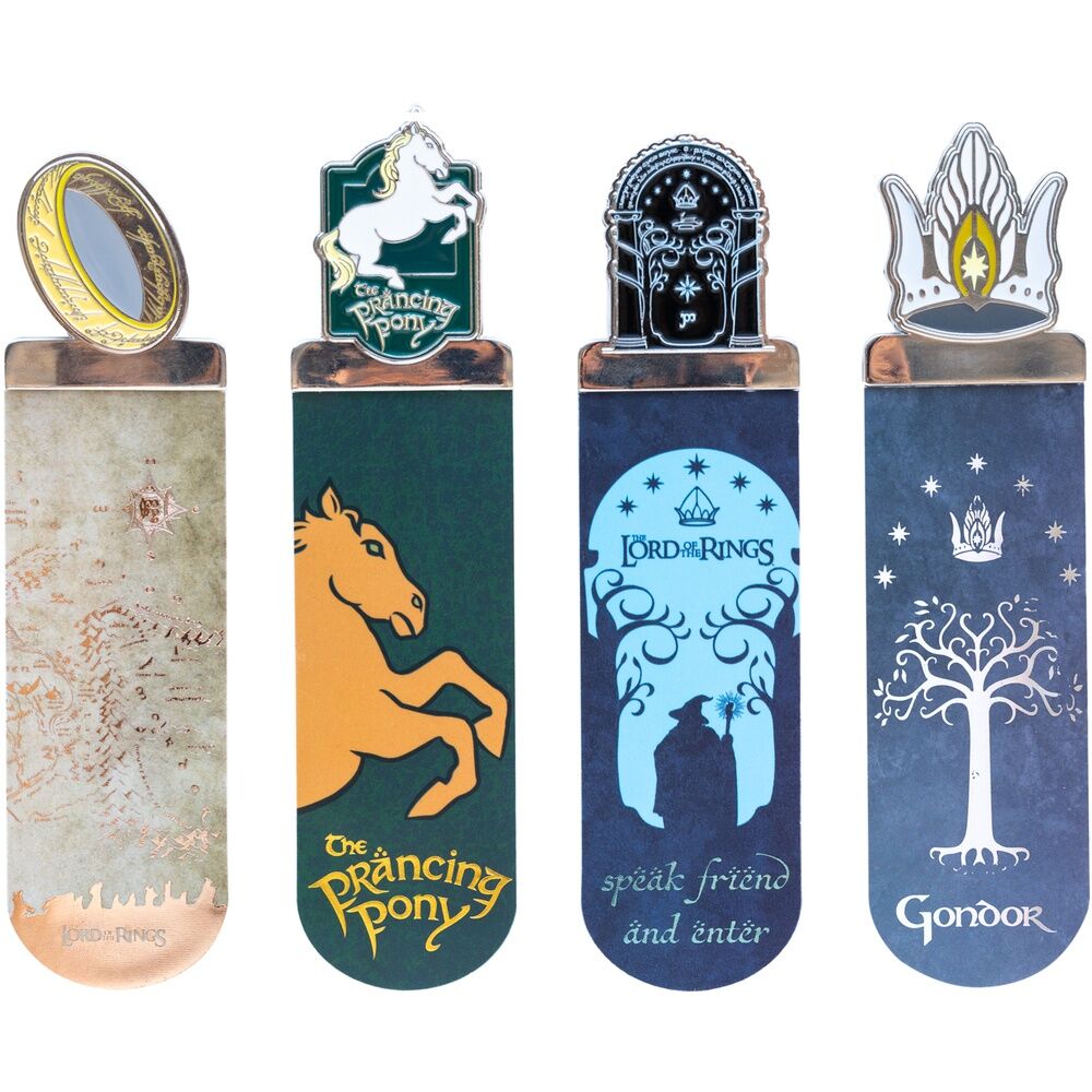 The Lord Of Things 4 bookmarcks set