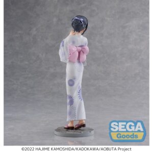 Rascal Does Not Dream Mai Sakurajima Yukata of Bunny Girl Sepai Luminasta figure 22cm