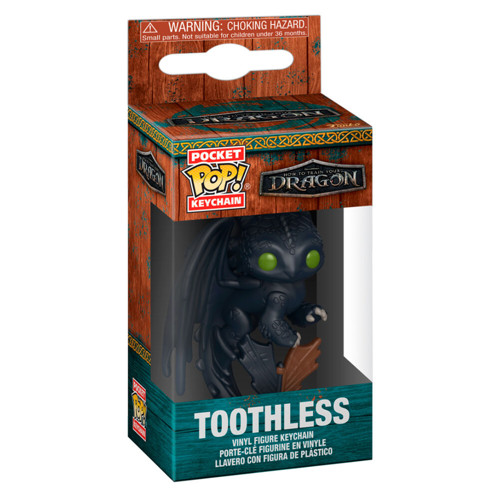 Pocket POP Keychain Deluxe How to Train Your Dragon Toothless - Image 2