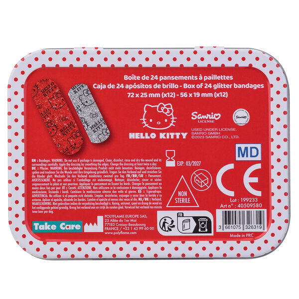 Hello Kitty metal band-aid box - Image 3