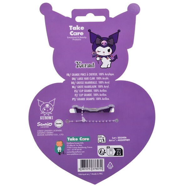 Hello Kitty Kuromi premium hair clip - Image 3