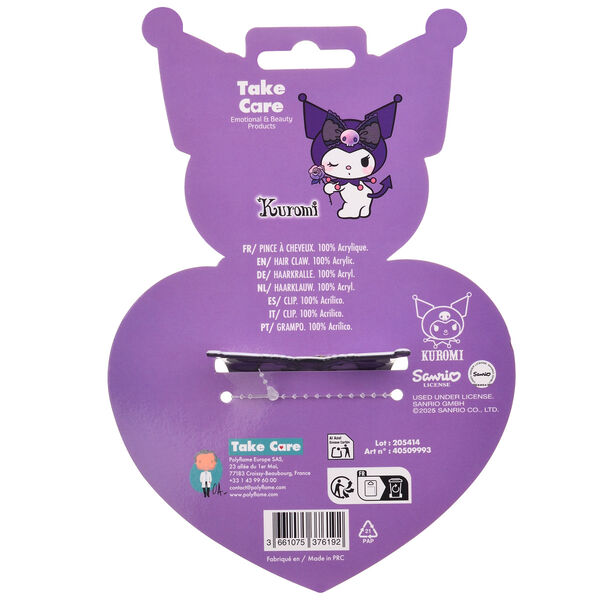 Hello Kitty Kuromi premium hair clip - Image 3