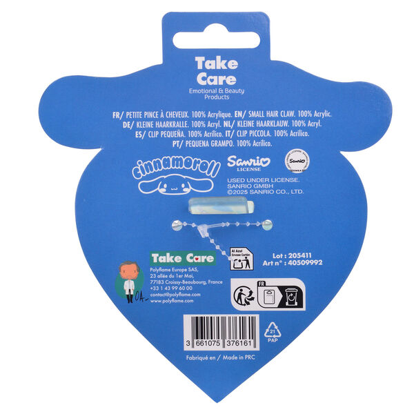 Hello Kitty Cinnamoroll premium hair clip - Image 3