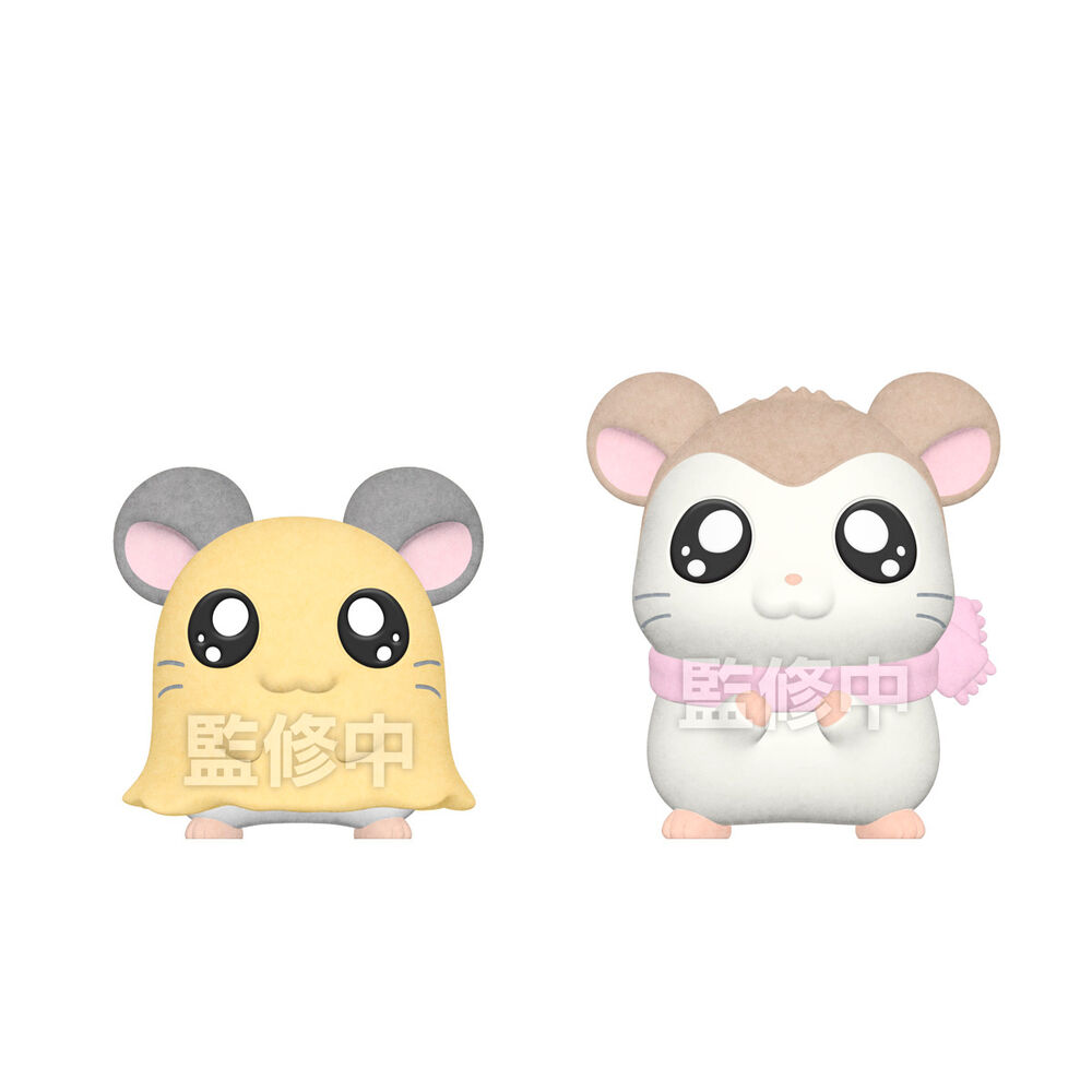 Hamtaro Flocked Doll assorted figure 4cm - Image 2