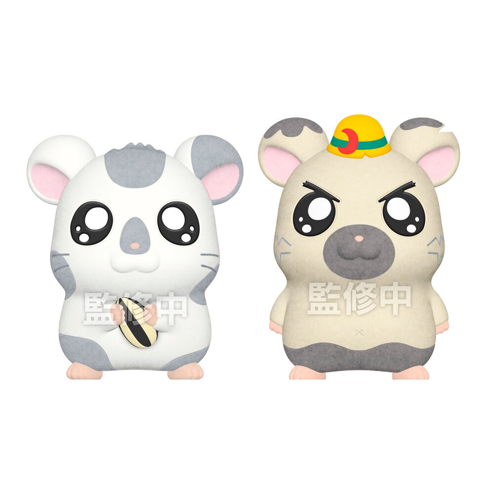 Hamtaro Flocked Doll assorted figure 4cm - Image 3