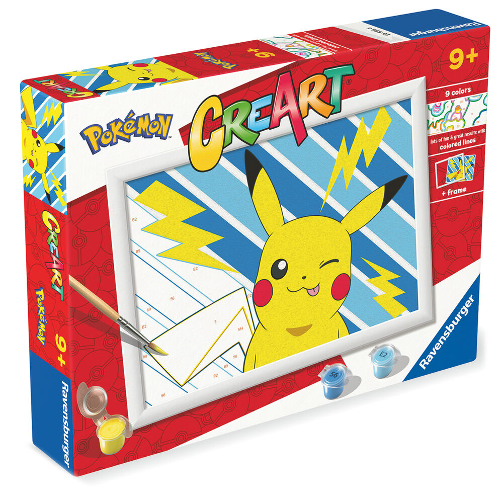 Pokemon Pikachu CreArt Painting kit - Image 3