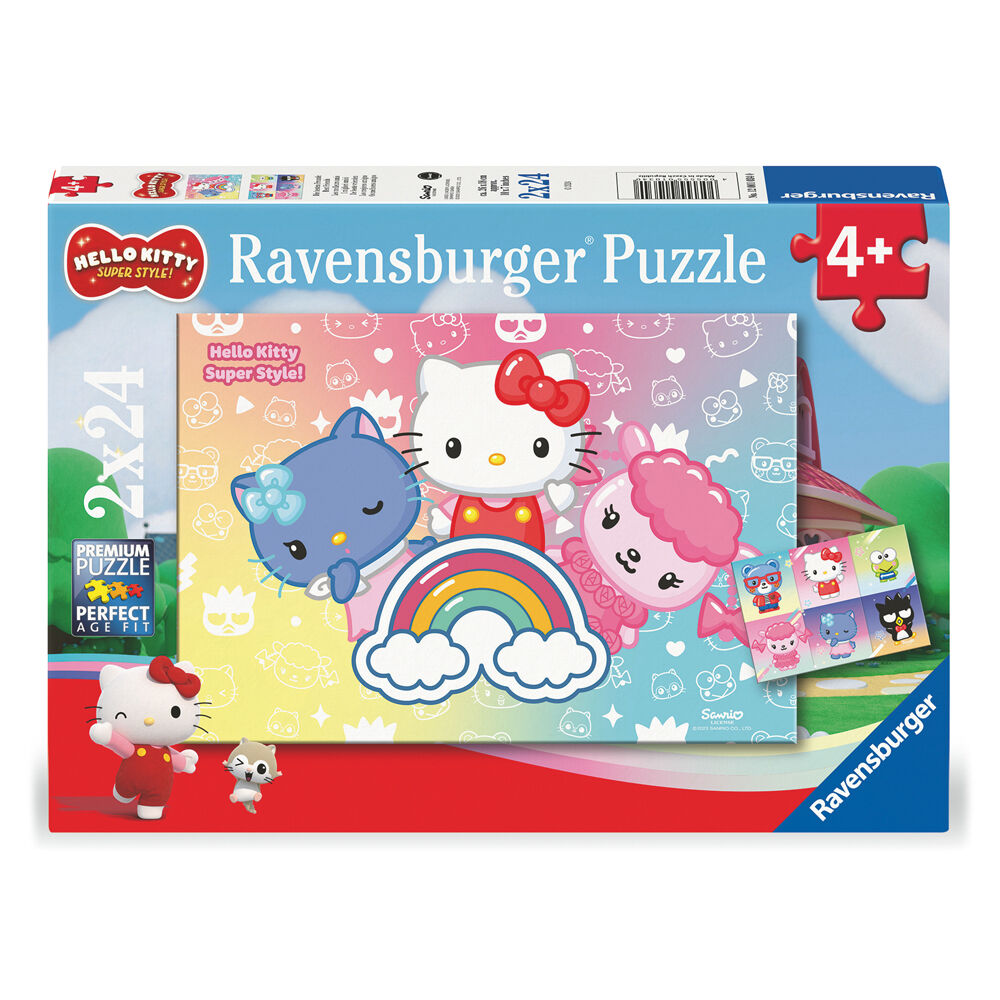 Hello Kitty puzzle 2x24pcs - Image 2
